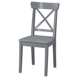 Фото1.Кресло, INGOLF серый IKEA 204.281.00